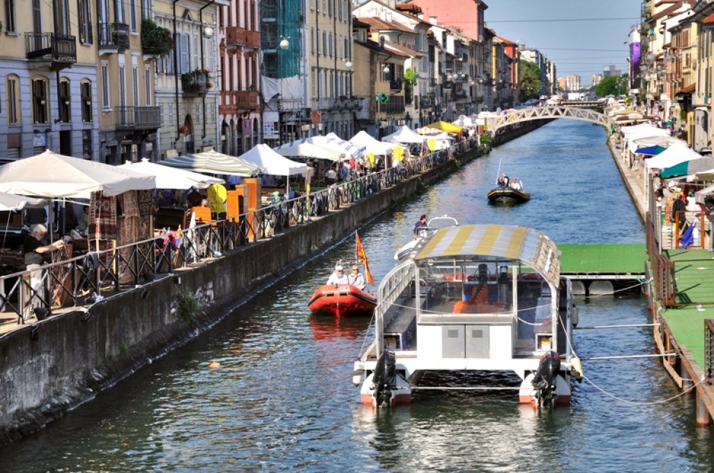 Milano con i bambini battelli dai navigli