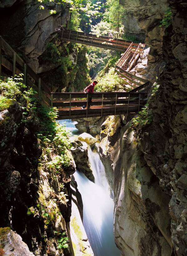 Idee weekend con i bambini in italia Cascate di Stanghe Racines